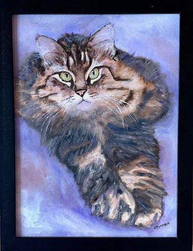 Rocky — Oil on canvas