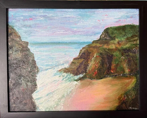 Mercer Bay — Oil on canvas